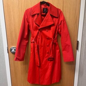 NY&C Red Trench coat size S